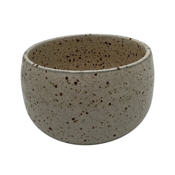 Sango Speckled‎ Bowl Vintage Stoneware Neutral Cream Brown Small Dish - Picture 1 of 7